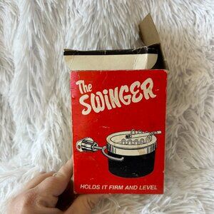 The Swinger Ash Tray VTG Chrome Plated by WINFAB New in Box Deadstock